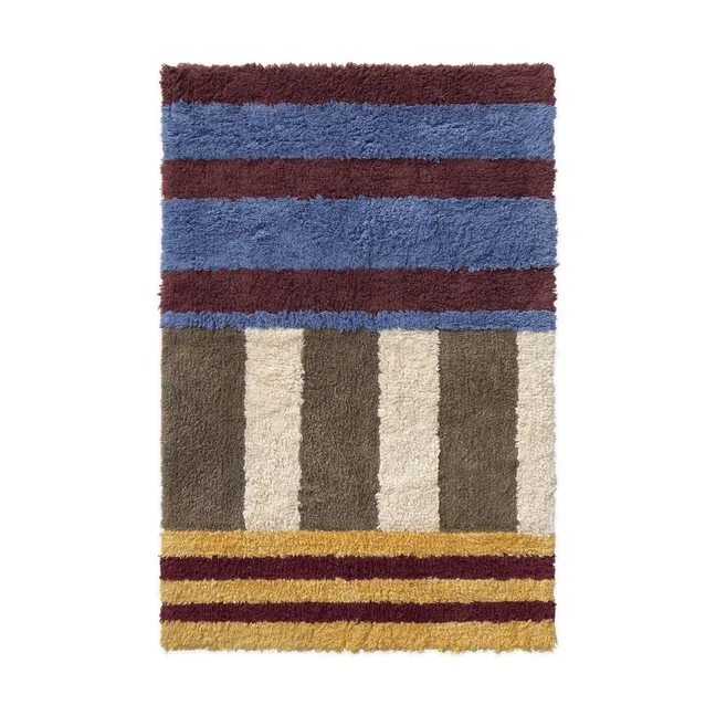 Color On Bath Mat | Blue