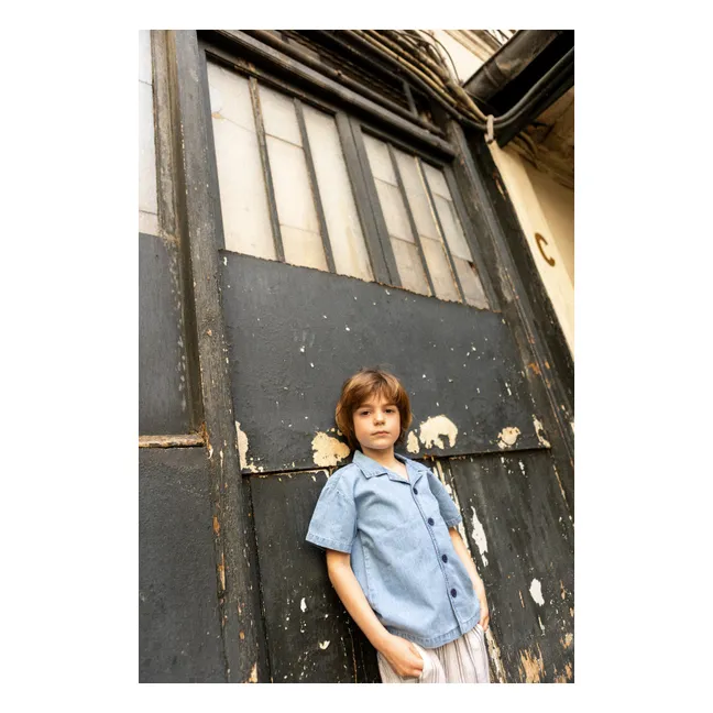 Chemise Magnum Paris Club Chambray | Bleu Clair