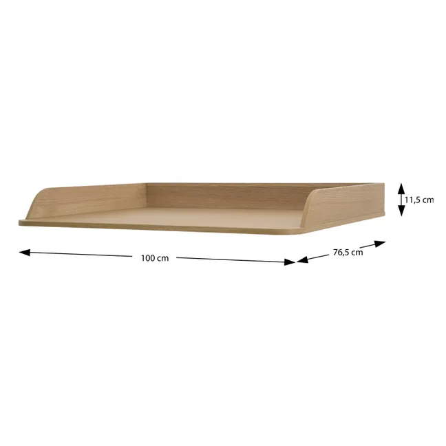 Plan à langer pour commode