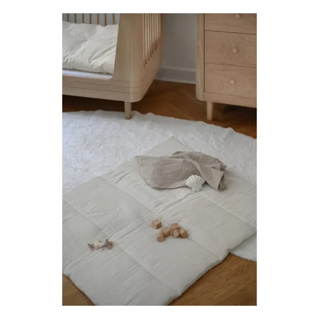 Tapis d'éveil en gaze de coton bio | Stone