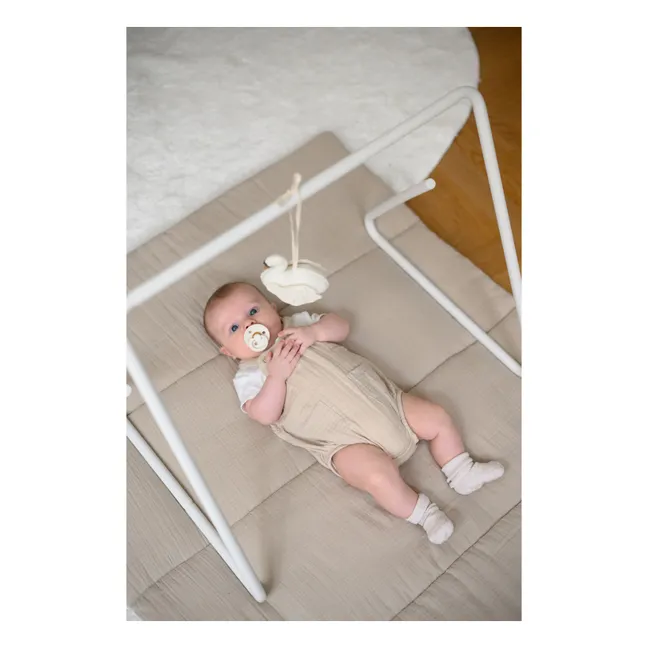 Tapis d'éveil en gaze de coton bio | Latte