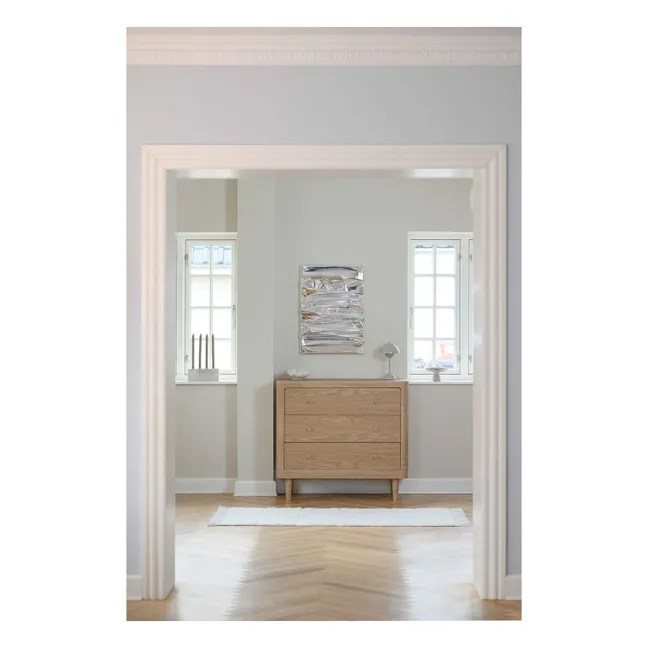 Oak chest of drawers