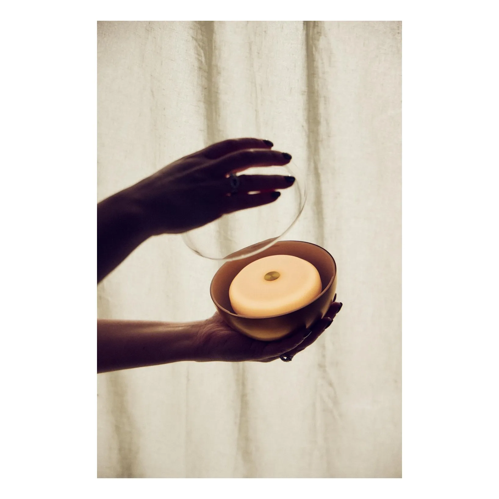 Lampe à poser Pila, Ida Tvede | Laiton- Image produit n°1