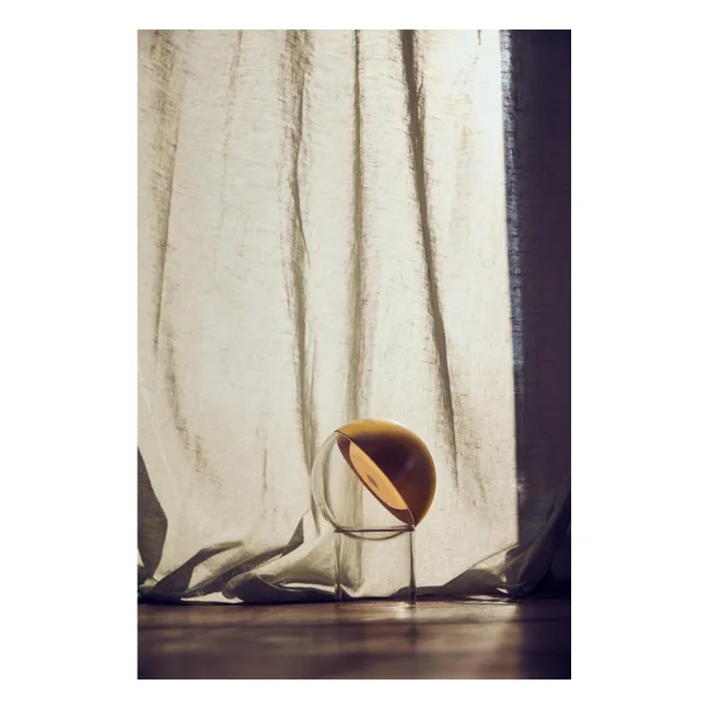 Tischlampe „Pila“, Ida Tvede | Gelbguss