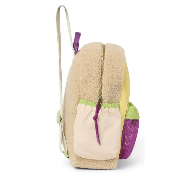 Sac à dos patchwork | Jaune pâle