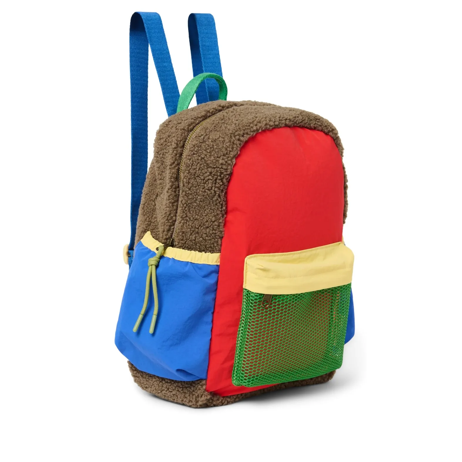 Sac à dos patchwork | Rouge- Image produit n°3
