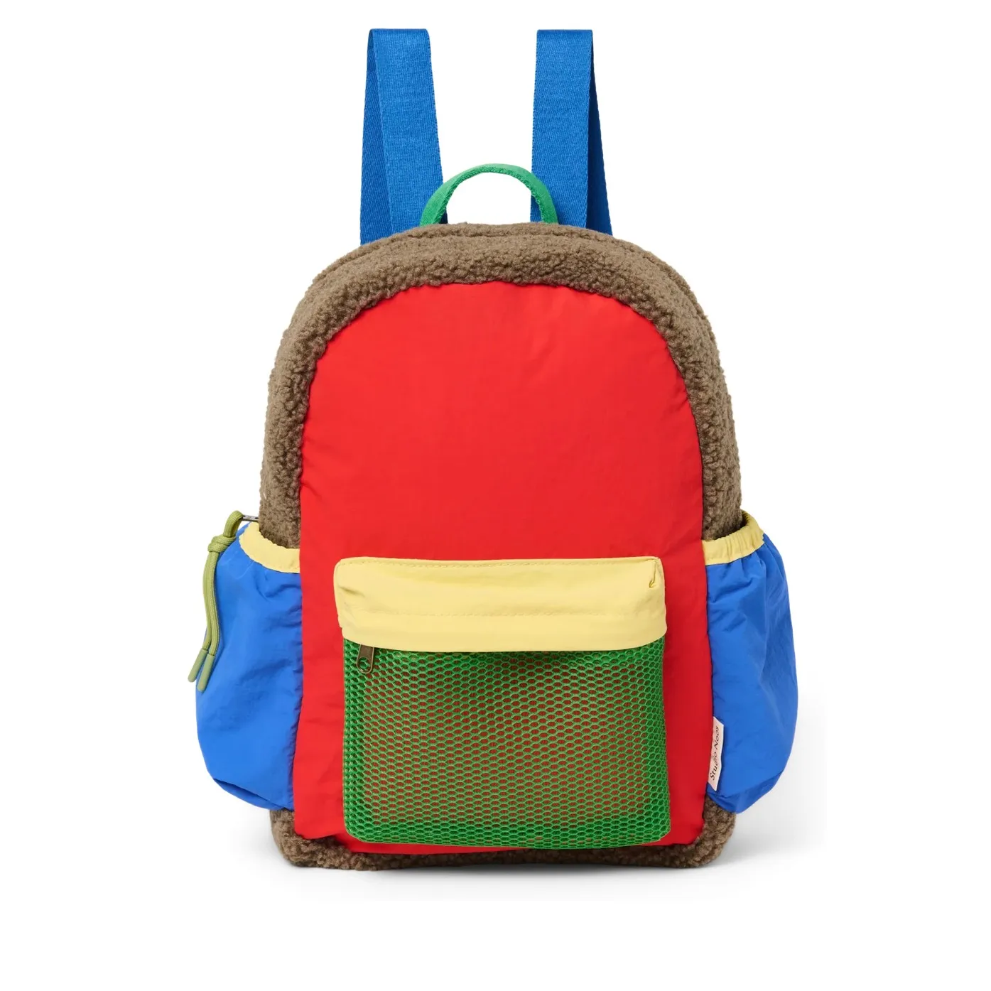 Sac à dos patchwork | Rouge- Image produit n°0