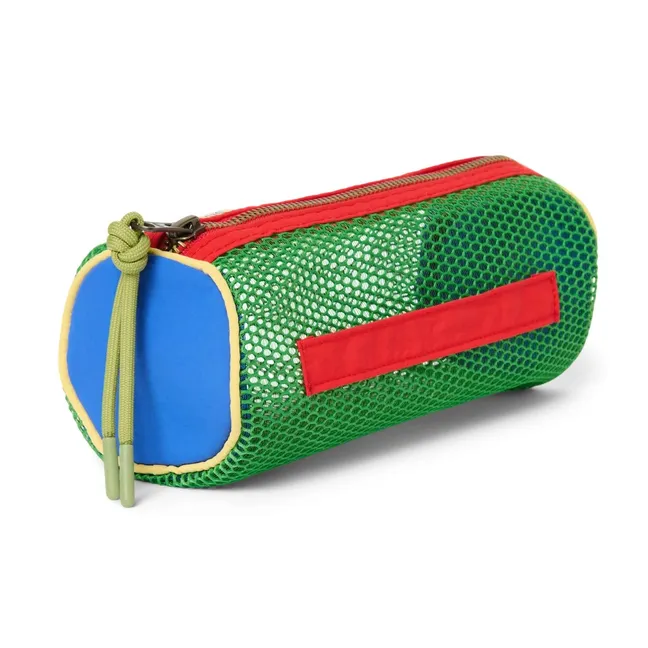 Trousse patchwork | Rouge