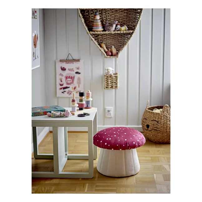 Pouf Champignon Lue | Rouge