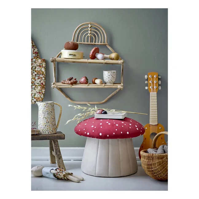 Pouf Champignon Lue | Rouge