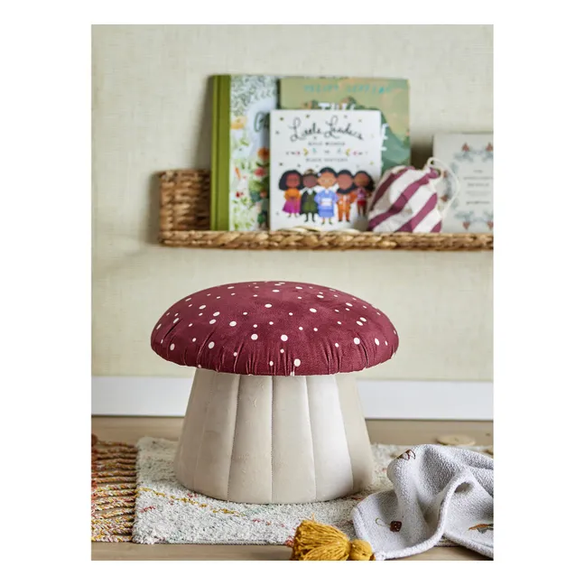 Pouf Champignon Lue | Rouge