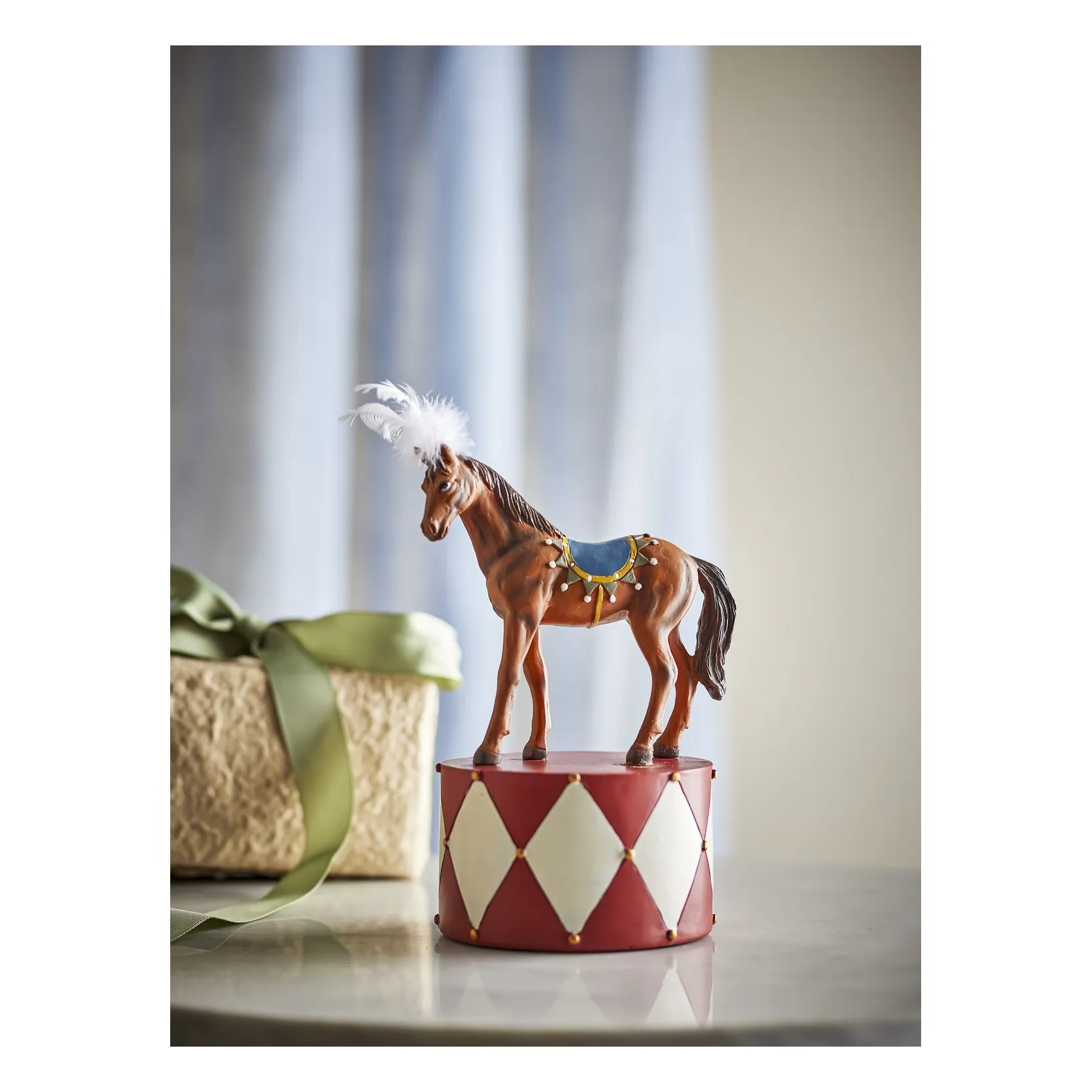 Décoration Cheval Flor | Rouge- Image produit n°1