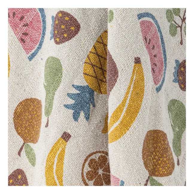 Plaid en Coton Recyclé Fruitta