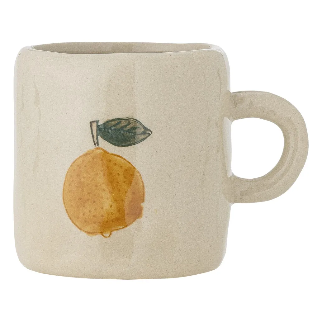 Tasse en Grès Agnes | Crème- Image produit n°0