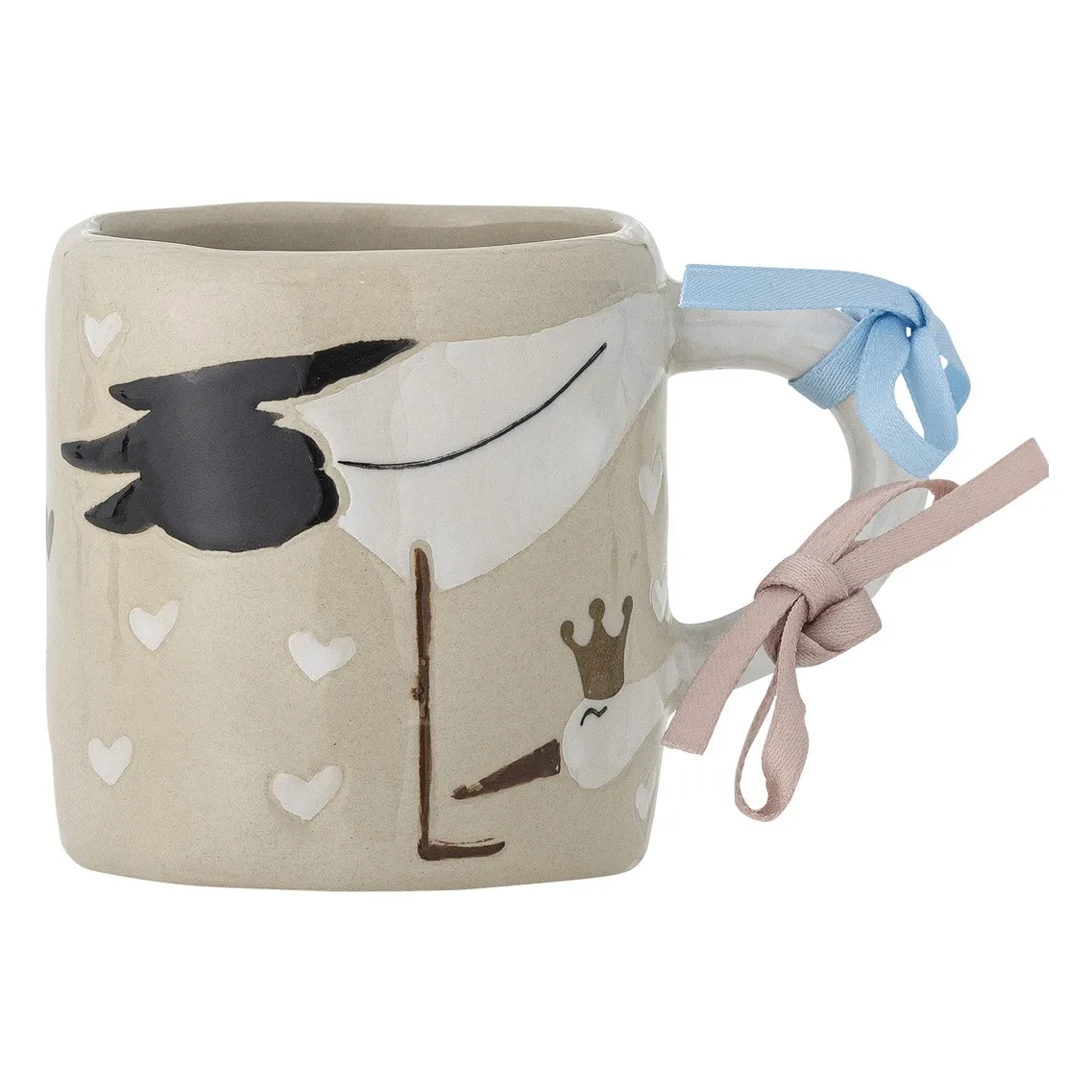 Tasse en Grès Bambino | Crème- Image produit n°0