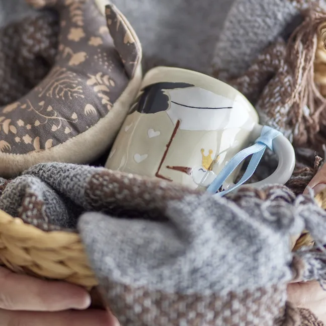 Taza de gres «Bambino» | Crema