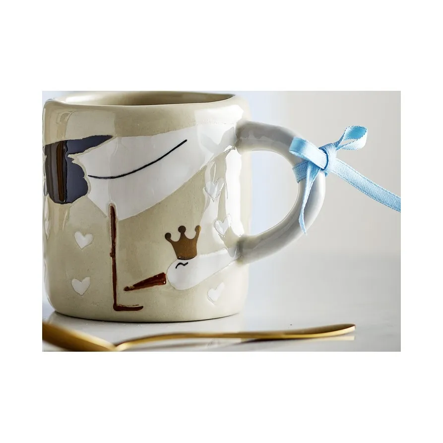 Tasse en Grès Bambino | Crème- Image produit n°8