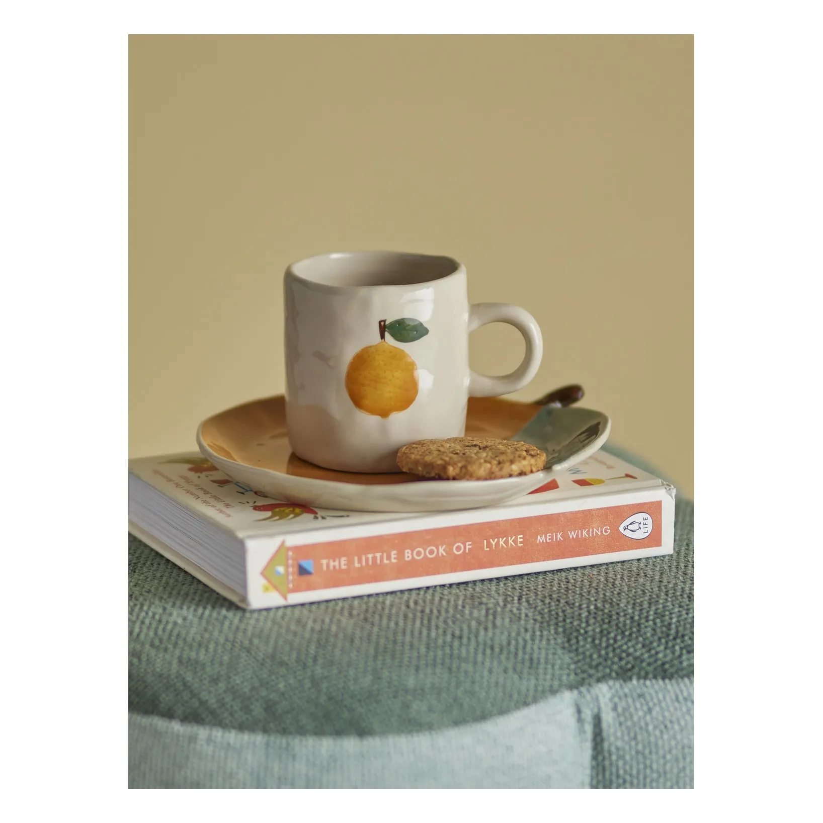 Tasse en Grès Agnes | Crème- Image produit n°2