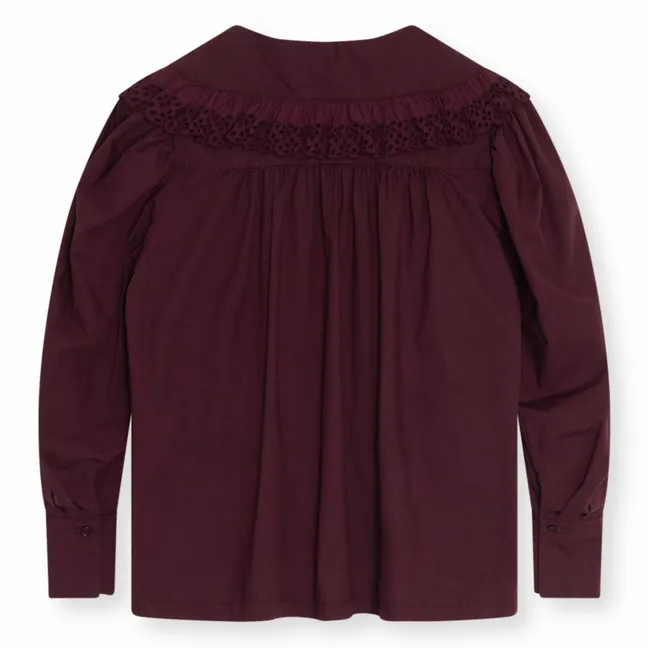 Blouse Vega Coton | Bordeaux