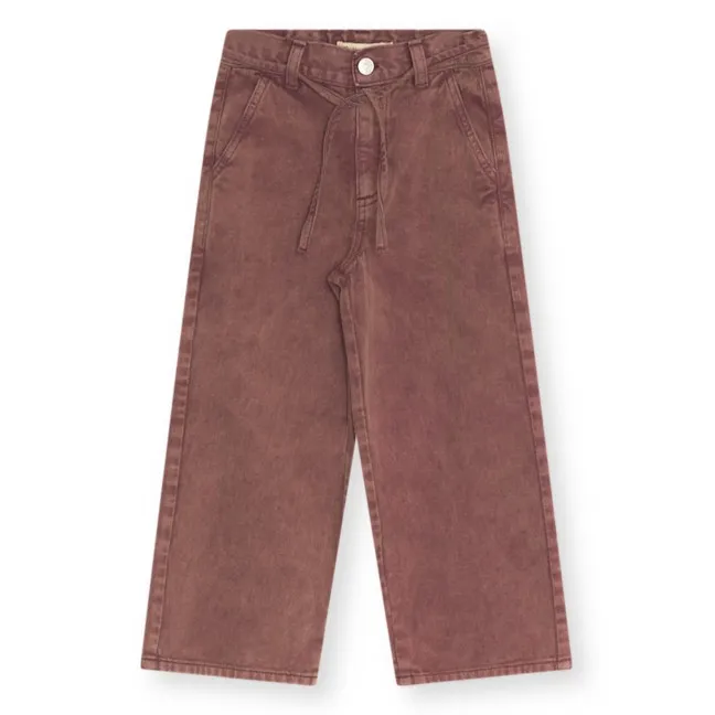 Jean Loose | Rouge foncé