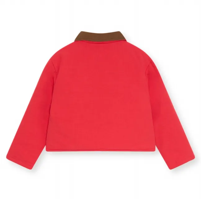 Veste Flint Coton Bio | Rouge