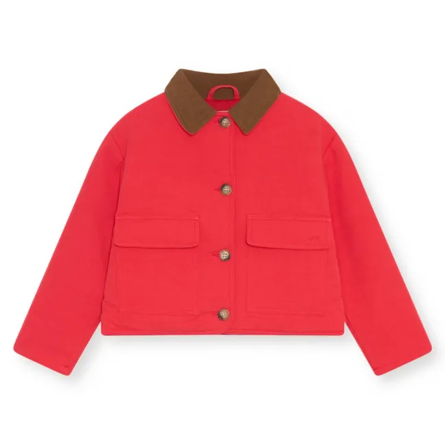 Veste Flint Coton Bio | Rouge