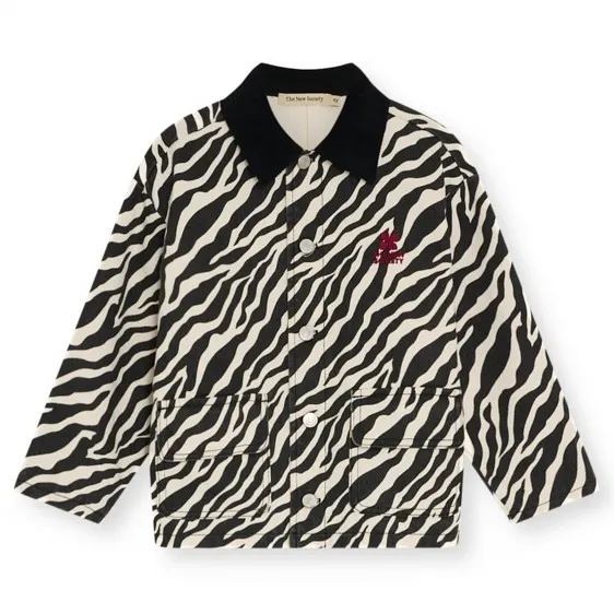 Veste Dakota Zèbre | Noir