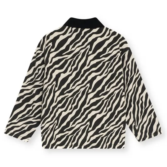 Veste Dakota Zèbre | Noir