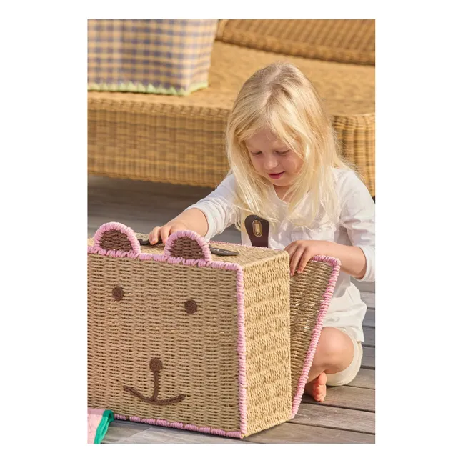 Valise Ourson | Rose