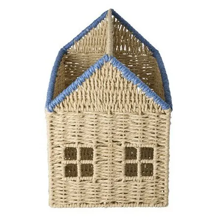 Panier de rangement Maison | Bleu