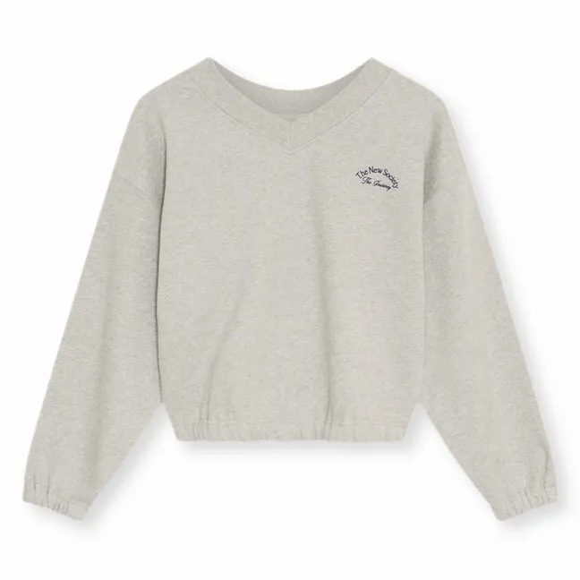 Sweat Mochi Coton | Gris