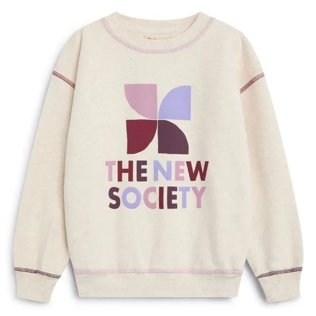 TNS Logo Sweatshirt | Ivory