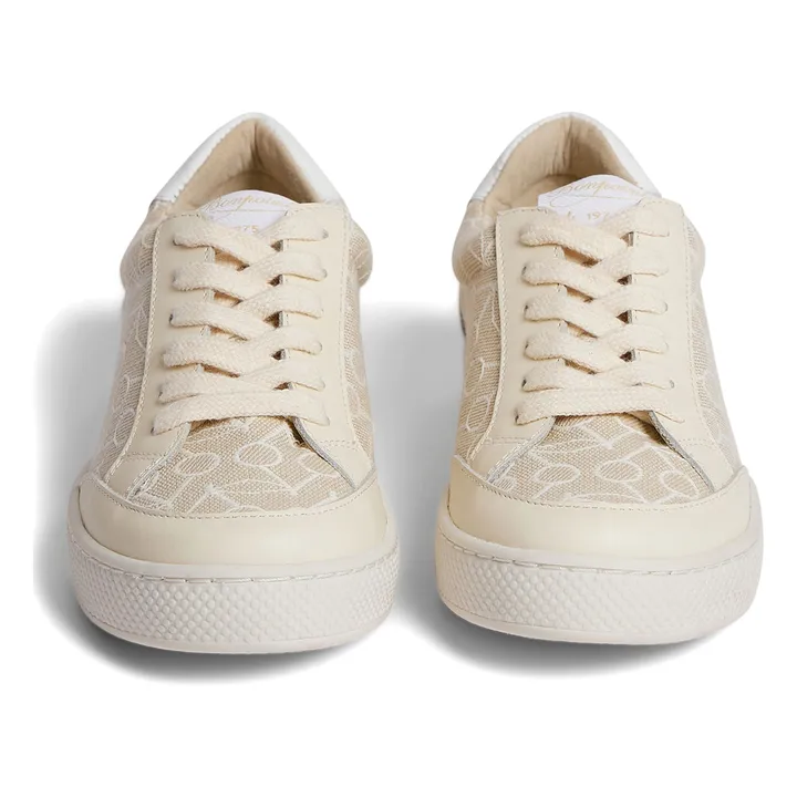 Zapatillas Cameron con monograma | Beige- Imagen del producto n°4