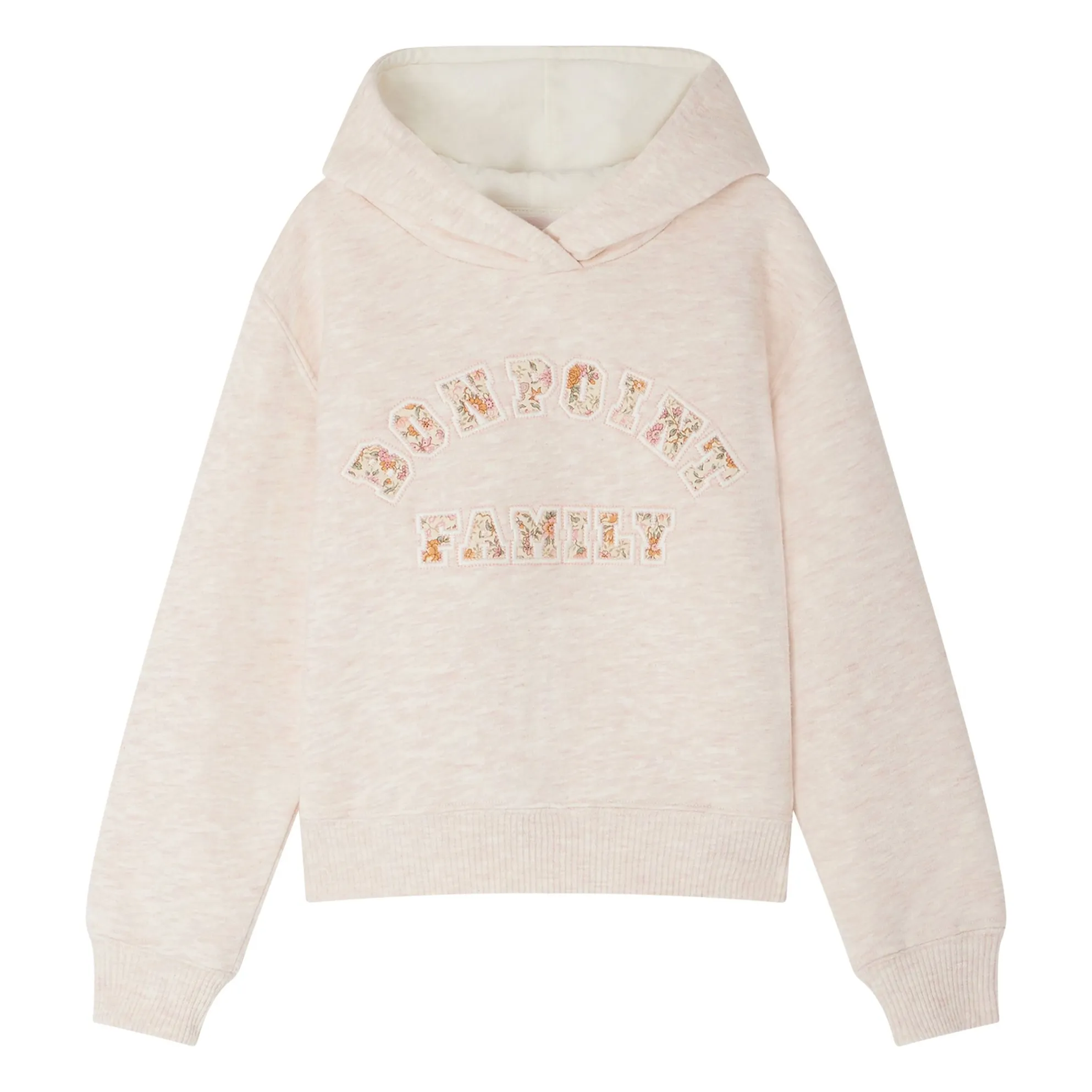 Bonpoint Girls Pink Tita Sweatshirt With Writing