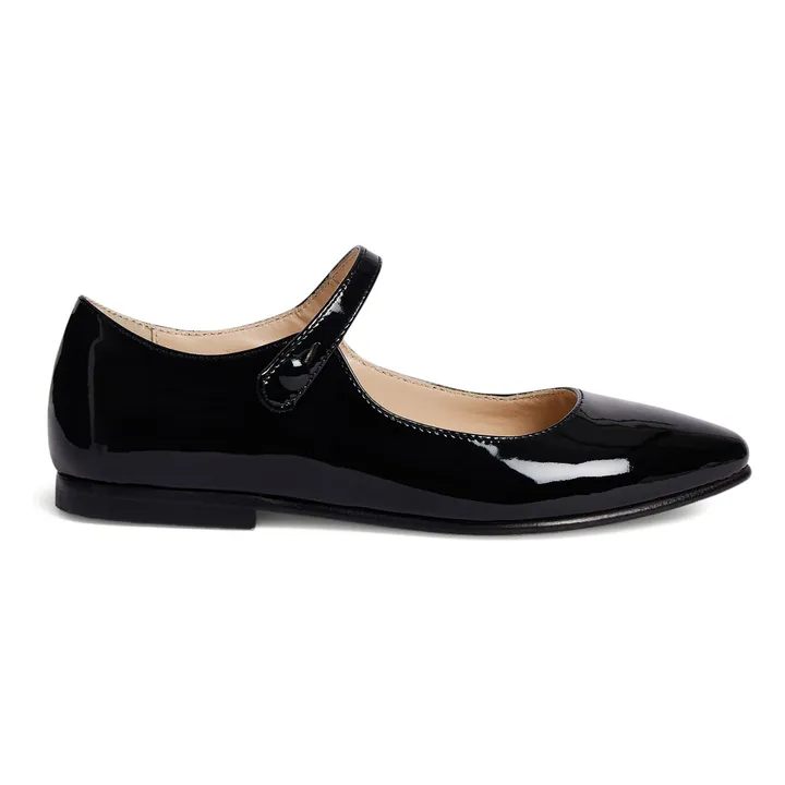 Belinda leather Mary Janes | Black- Product image n°0