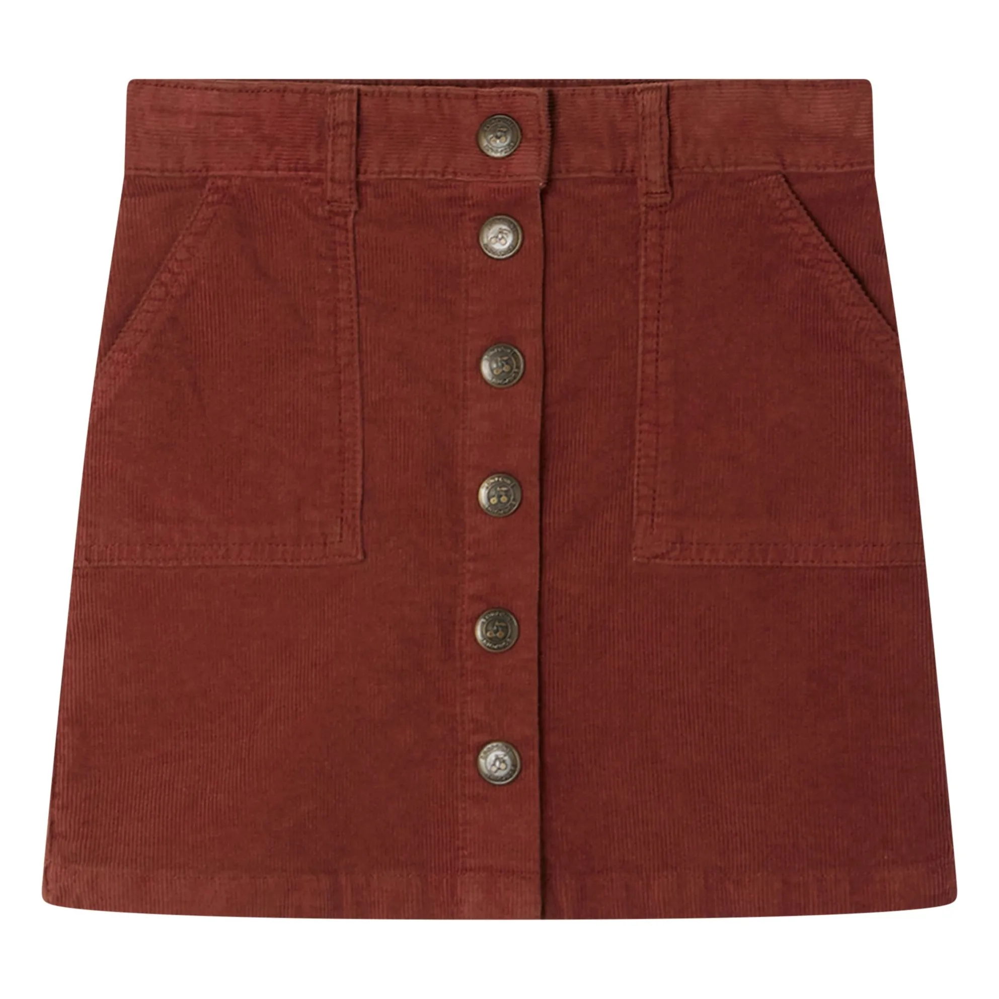 Bonpoint Girls Camel Dexie Corduroy Skirt
