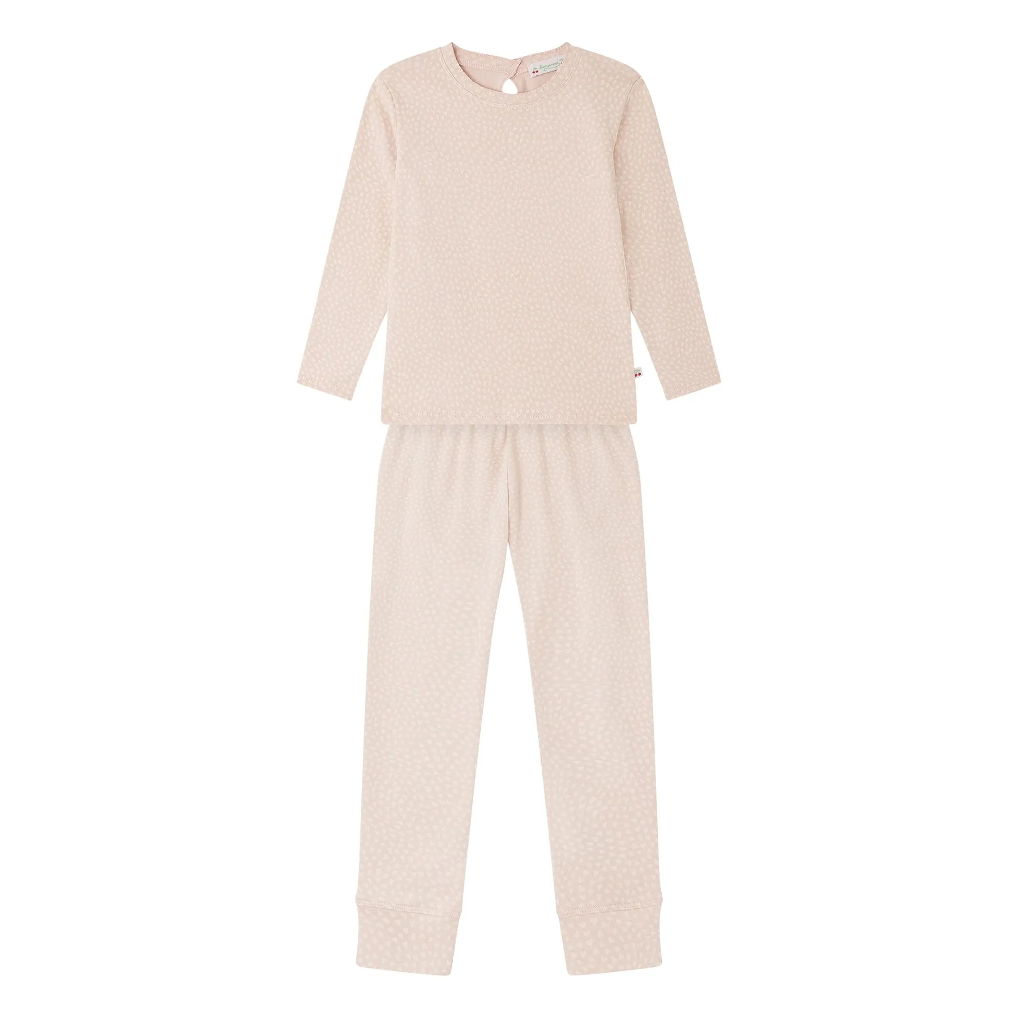 Bonpoint Girls Pale Pink Twinkle Liberty Fabric Pajamas