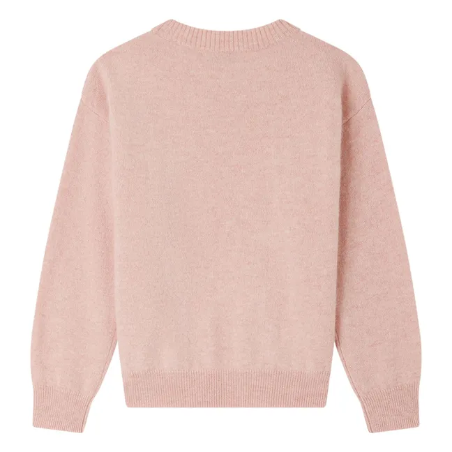Jersey de cachemira Anumati Cherry | Rosa