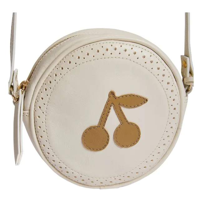 Gomette leather bag | Ecru