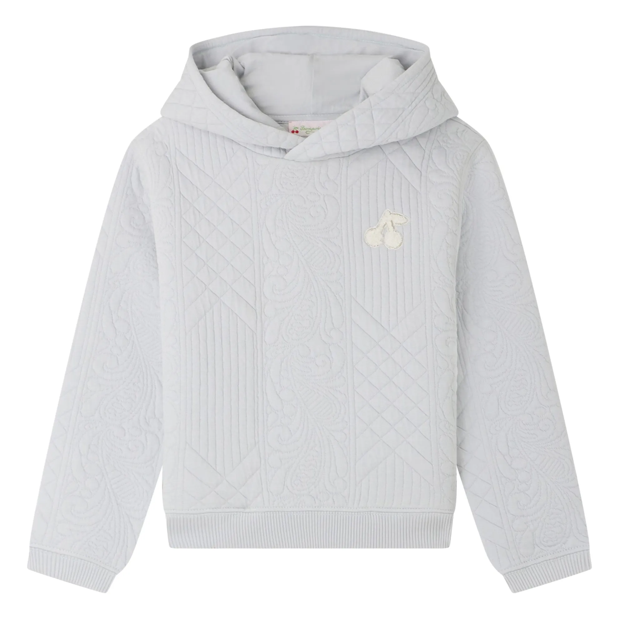 Bonpoint Girls Light Blue Tita Sweatshirt