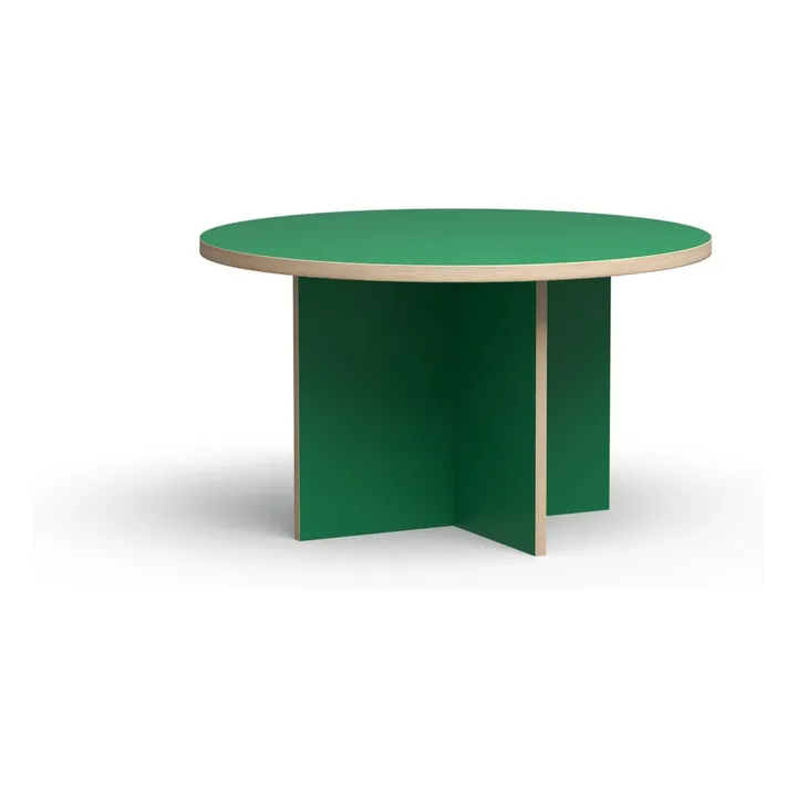 Mesa de comedor redonda | Verde- Imagen del producto n°0