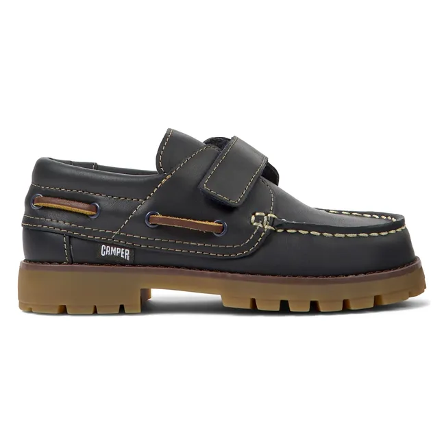 Chaussures Bateau Scratchs Compas | Bleu foncé