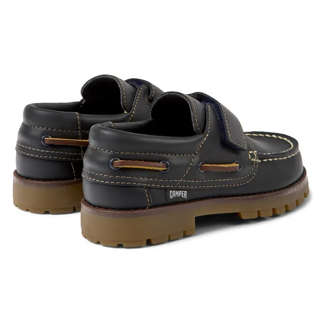 Chaussures Bateau Scratchs Compas | Bleu foncé