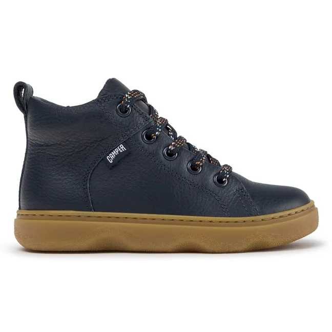 Baskets Lacets Kiddo | Bleu