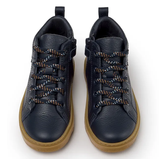 Baskets Lacets Kiddo | Bleu