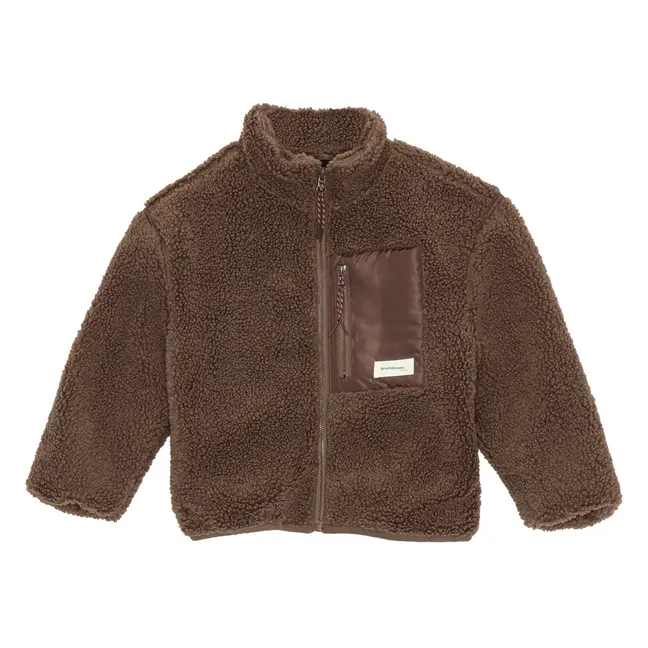 Veste Polaire Rori Fibres Recyclées | Marron