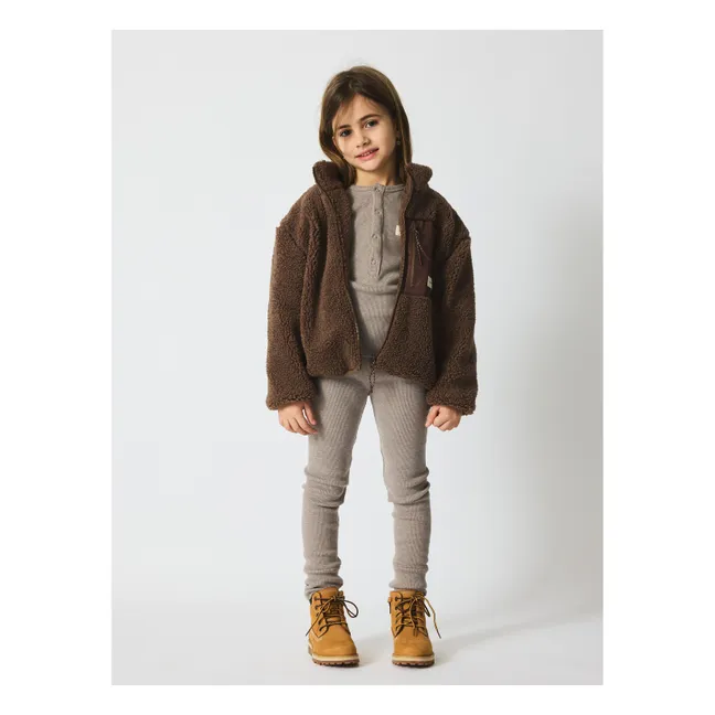 Veste Polaire Rori Fibres Recyclées | Marron
