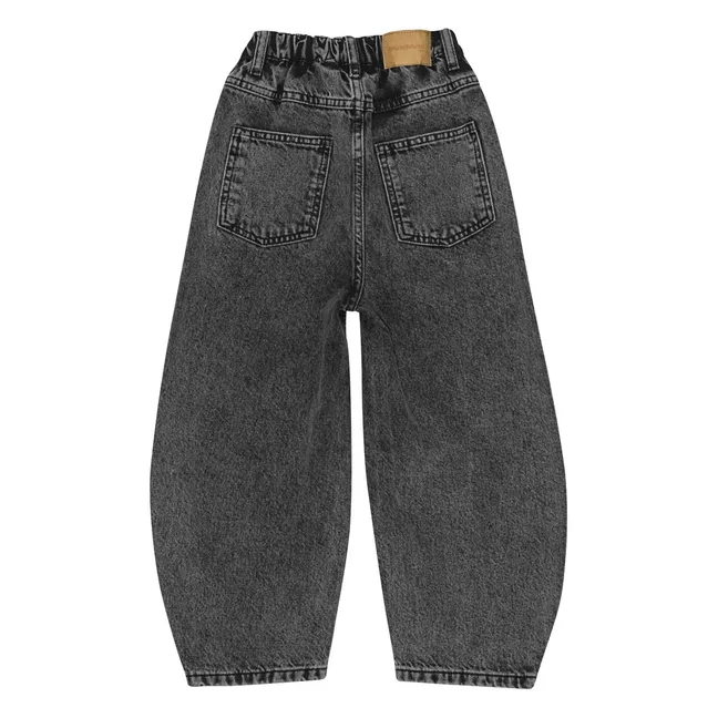 Jean Ballon Daon Coton Bio | Gris anthracite