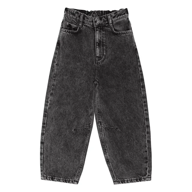 Jean Ballon Daon Coton Bio | Gris anthracite
