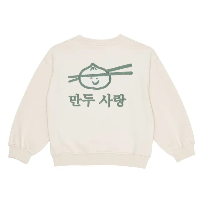 Sweat Norah Coton Bio | Blanc cassé